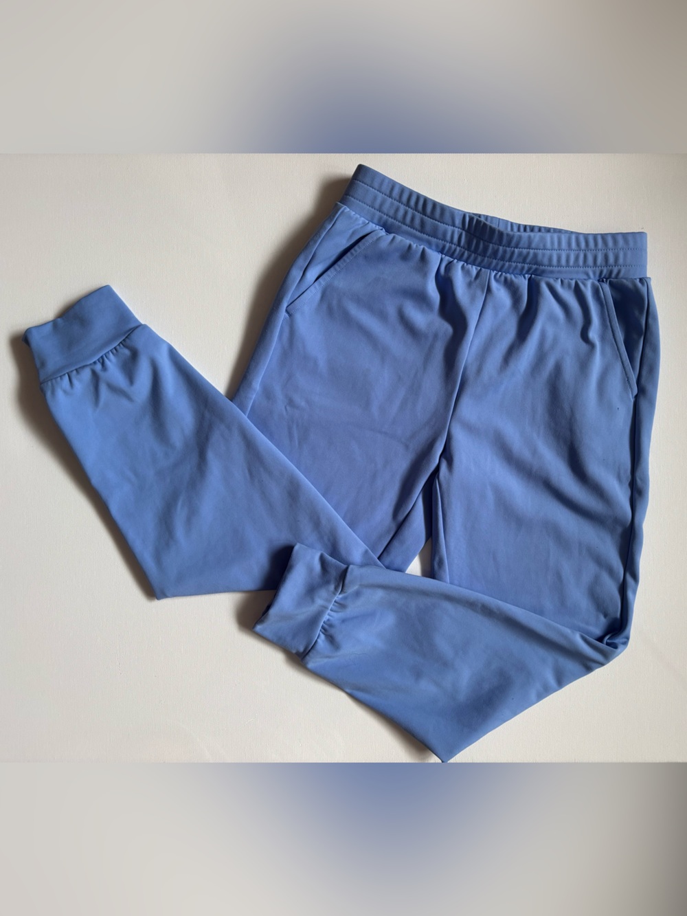 Zella Girl Cornflower Blue Jogger Pants- size Medium